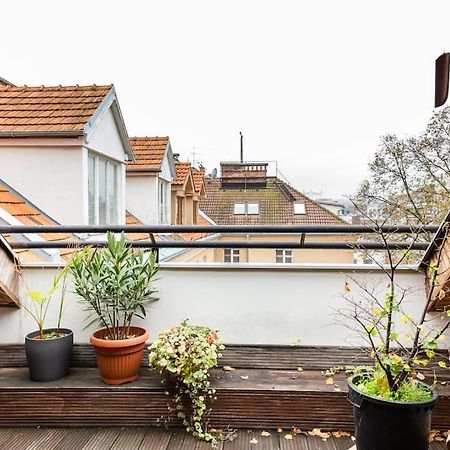 Rooftop 180M2 Loft With Private Sauna, Pozsony Kültér fotó