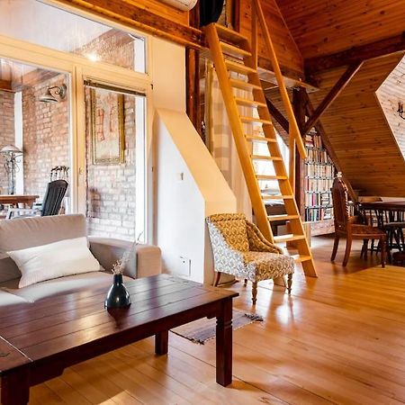 Rooftop 180M2 Loft With Private Sauna, Pozsony Kültér fotó