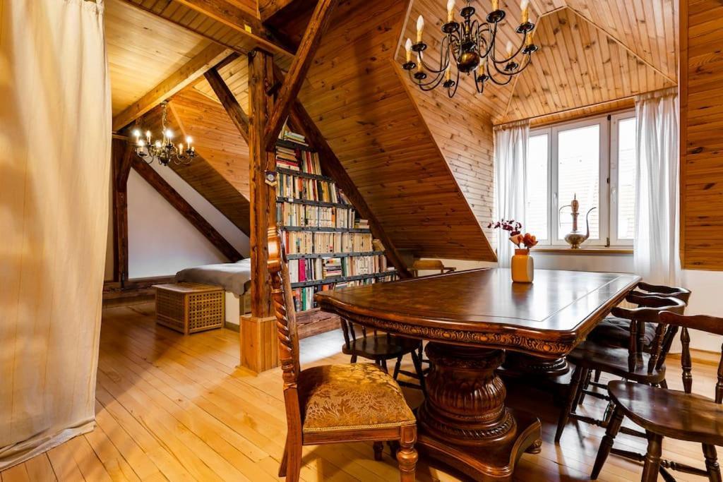 Rooftop 180M2 Loft With Private Sauna, Pozsony Kültér fotó